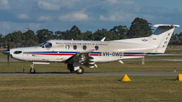 Pilatus PC-12 (VH-OWD)