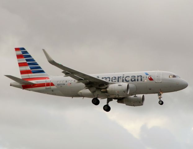 Airbus A319 (N8031M)