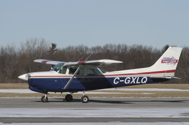 Cessna 177RG Cardinal RG (C-GXLQ) - Cessna 172 with retractable gear from the Waterloo Wellington Flight Centre visiting Kingston - Sunday, Jan 27, 2013