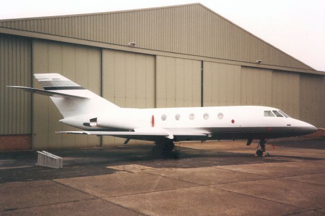 Dassault Falcon 20 (N2FU) - Seen here in Mar-91.br /br /Reregistered N12FU in Jan-93,br /then N620A 13-Nov-96,br /then N97TD 27-Dec-13.