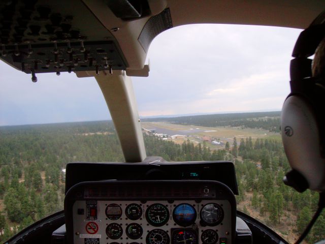 — — - FLight Deck over Grand Canyon