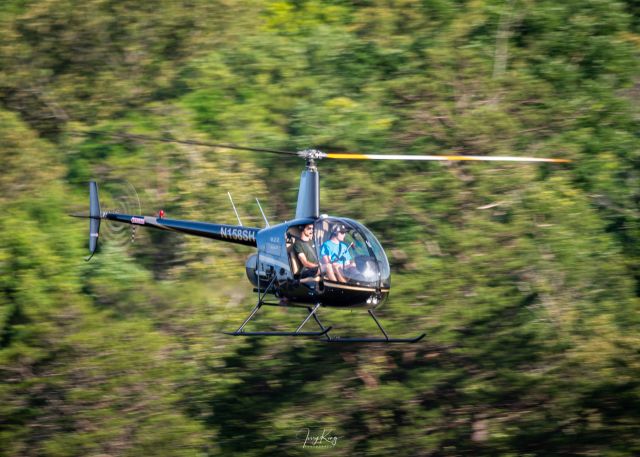 Robinson R-22 (N158SH) - Takeoff from Gatlinburg-Pigeon Forge Airport on 6-4-21