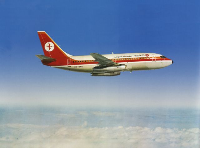 Boeing 737-200 (ZK-NZQ) - The early years of New Zealand National Airways which emerged to ANZ in 1978