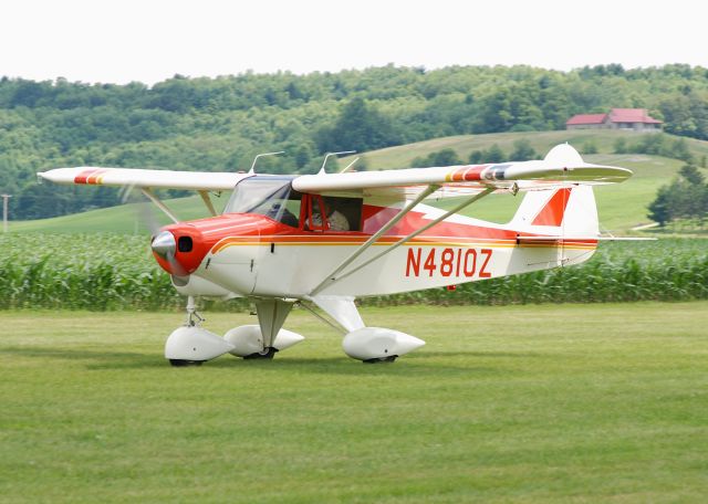 Piper PA-20 Pacer (N4810Z) - Nice looking Tripacer.