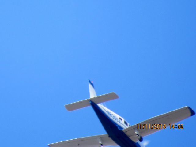 Piper Cherokee (N8369A) - Over Baxter Springs Kansas.