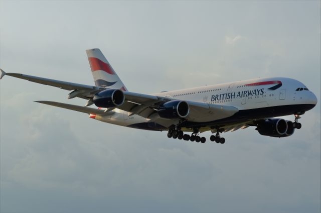 Airbus A380-800 (G-XLED) - The "Lovable Leviathan"Arriving from,London,Heathrow(LHR/EGLL)