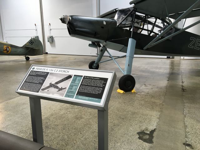 FIESELER Storch (N436FS) - S/N 4362 – Fi 156 C-2 airworthy at the Flying Heritage Collection in Everett, Washington