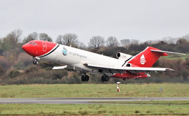 BOEING 727-200 (G-OSRB) - 2excel aviation b727-2s2f(a)(re) g-osrb departing shannon 18/11/21.