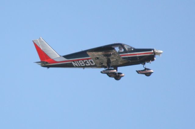 Piper Cherokee (N1830T) - N8130T departs Runway 14 at Sarasota-Bradenton International Airport