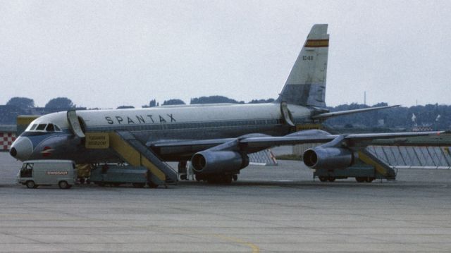 EC-BJD — - Spantax CV-990A Coronado EC-BJD in June 1969 at Düsseldorf (EDDL)
