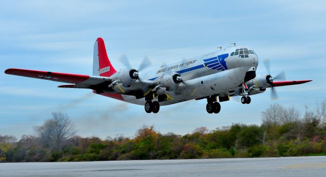 Boeing C-97 Stratofreighter (N117GA) - November 7, 2017 departing Floyd Bennett Field, NY (Butch Moran)