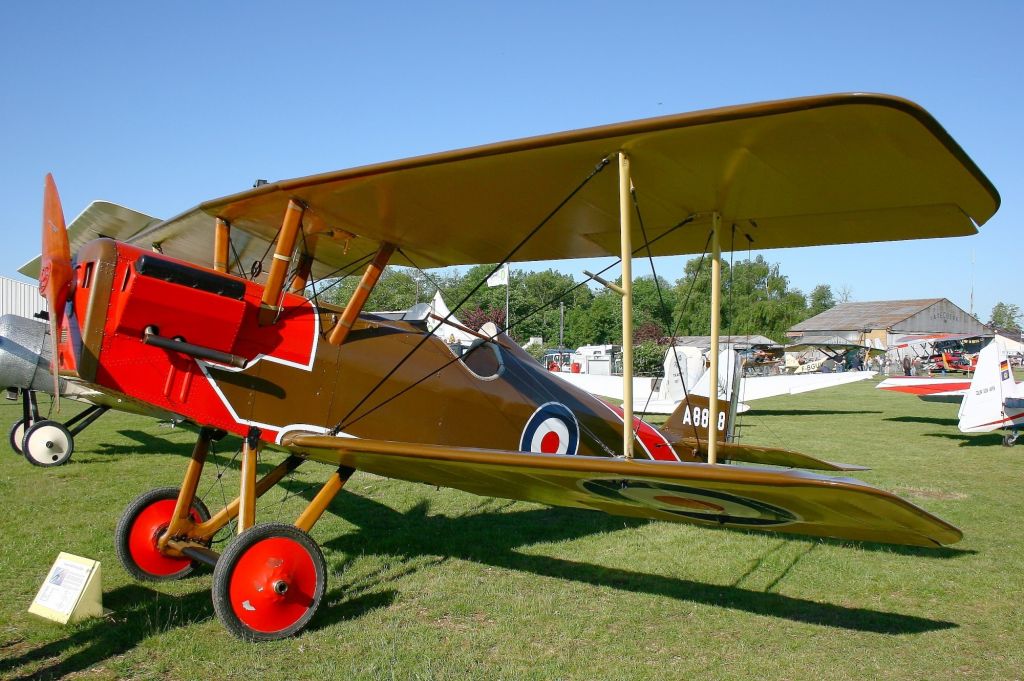 F-AZCY — - Royal Aircraft Factory SE-5, La Ferté-Alais Airfield (LFFQ) Air Show (Le Temps Des Hélices)