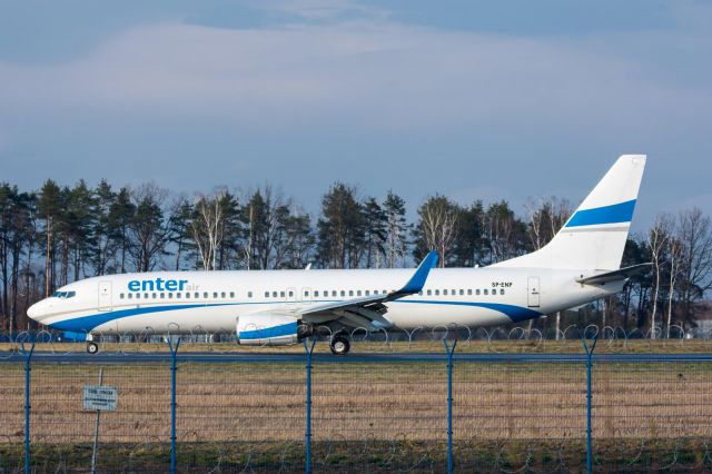 Boeing 737-800 (SP-ENP) - B738 SP-ENP Enter Air /Spotting RZE/