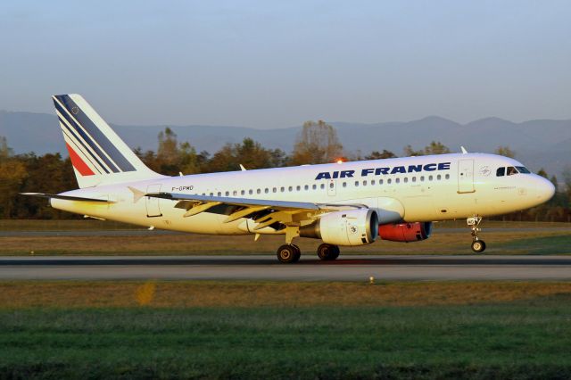 Airbus A319 (F-GPMD)