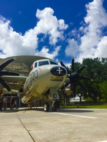 Grumman E-2 Hawkeye — - This pic makes an awesome iPhone 6 background! A Grumman E-2C Hawkeye out used the the naval air museum 