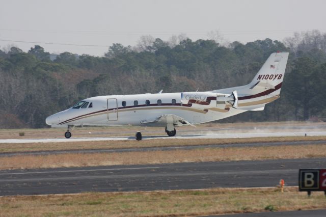 Cessna Citation Excel/XLS (N100YB) - Arrives in Atlanta in time for lunch