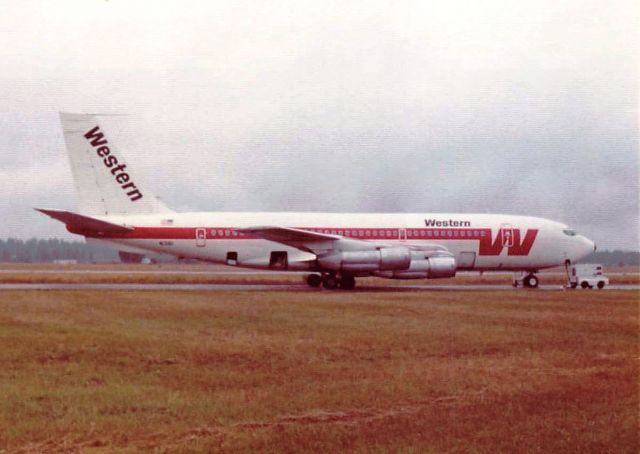 Boeing 707-300 — - Western Airlines Boeing 707