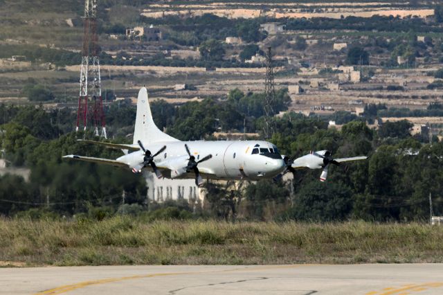 — — - A really low pass by the German Orion.