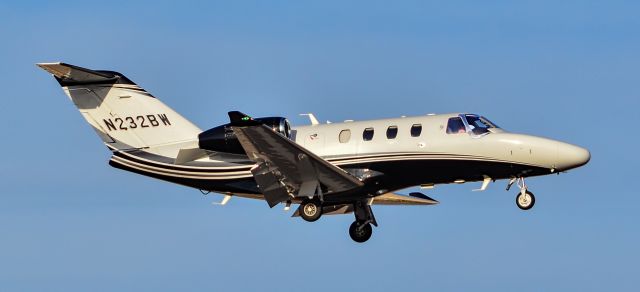 Cessna Citation CJ1 (N232BW) - N232BW Cessna 525 Citation M2 s/n 525-1109W - North Las Vegas Airport  KVGTbr /Photo: TDelCorobr /December 15, 2023