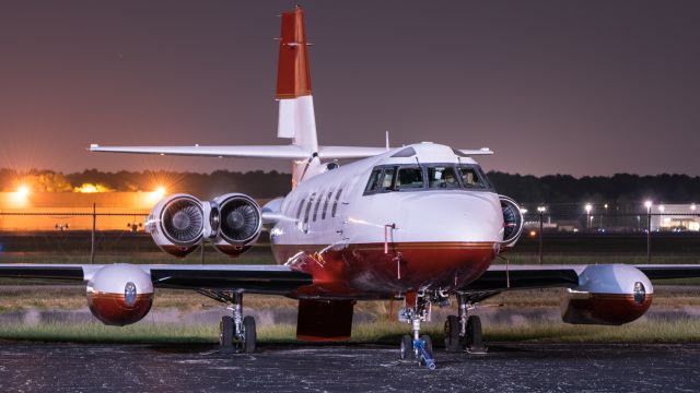 Lockheed Jetstar 2 (N72GW) - Jetstar resting on the ramp after undergoing engine