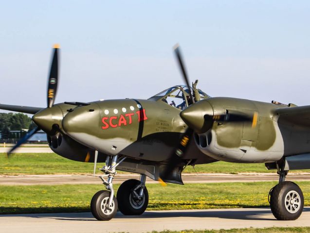 Aircraft N17630 (1941 Lockheed P-38F C/N 41-7630 (222-5757)) Photo by Brad  Campbell (Photo ID: AC77894)