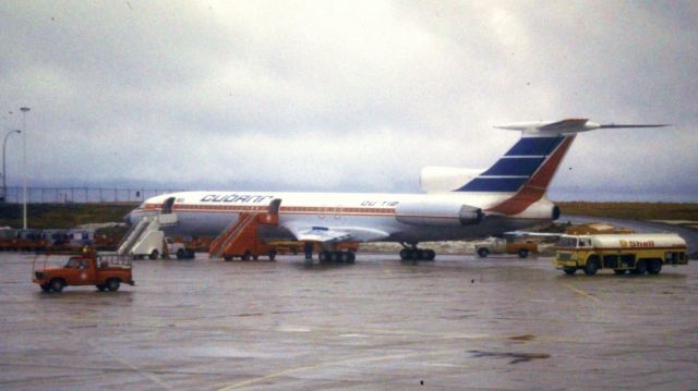 — — - Parked at Halifax Stanfield International Airport. 1988.