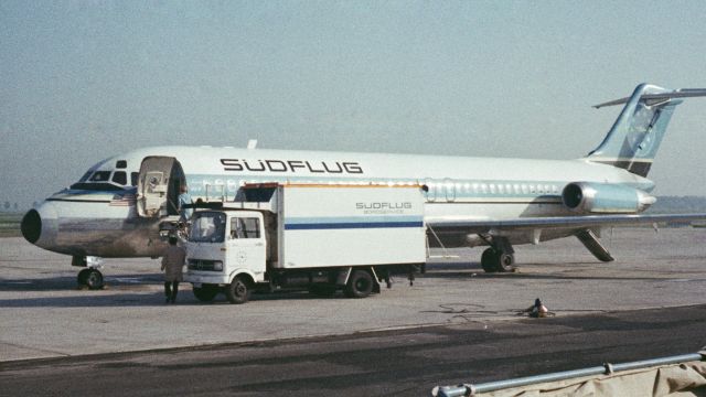 McDonnell Douglas DC-9-30 (N938PR) - Südflug DC-9-31 in 1968 at Düsseldorf (EDDL)