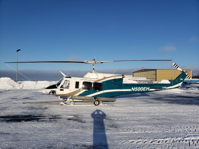 Bell VH-1 (N500EH) - Cold February day
