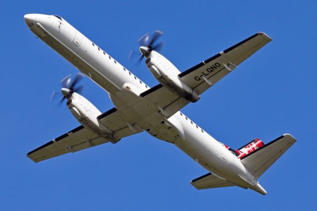 Saab 2000 (G-LGNO) - LOG524 to Sumburgh in the Shetlands.