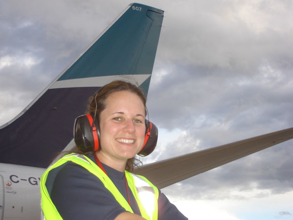 BOEING 737-600 (C-GWSK) - WestJet T.A.C. Fort McMurray, Alberta, Canada