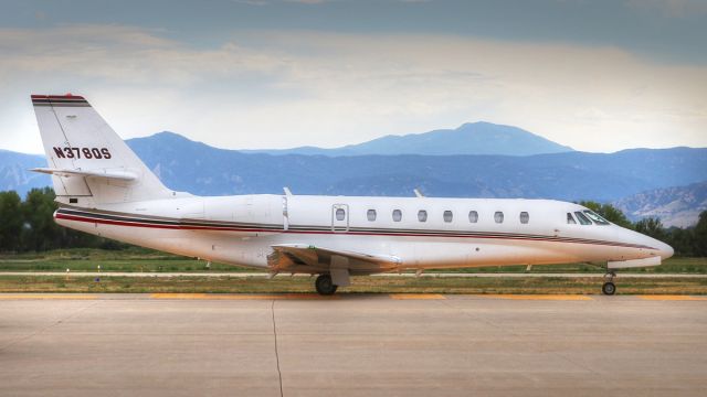 Cessna Citation Sovereign (N378QS) - Oops, wrong reg. Good pic, wrong reg... :-\