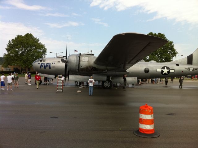 Boeing B-29 Superfortress (N529B) - "FIFI" B29 bomber at Lunken Field in Cincinnati.