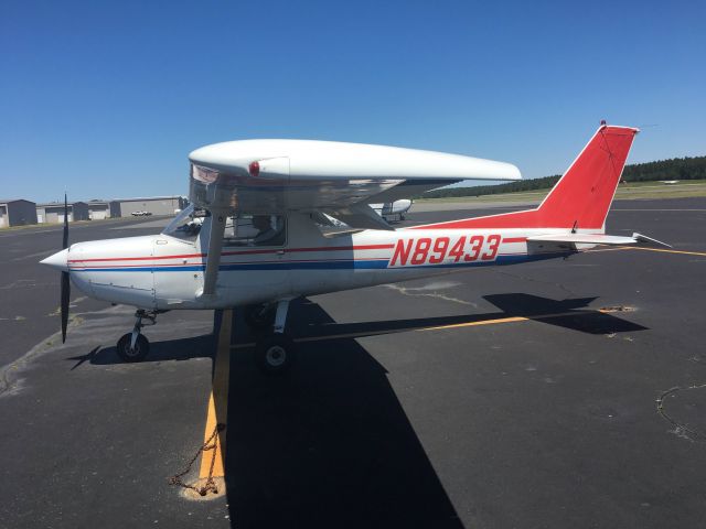 Cessna 152 (N89433) - Took my dad flying again, this time to Southern Pines (SOP) and back! May 1, 2021.