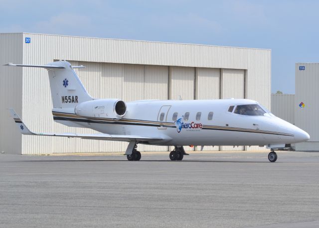 Learjet 55 (N55AR) - FLY PRIVATE LLC - 3/19/16