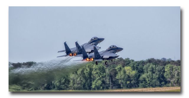 McDonnell Douglas F-15 Eagle — - The Heat Is On...