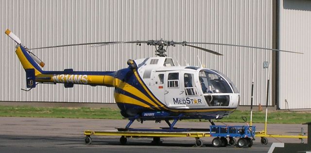 PADC BO-105 (N314MS) - Photo credit: George Goebel.  Public domain.