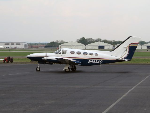 Cessna Chancellor (N543AC) - A very nice C414. Pressurized piston twin.