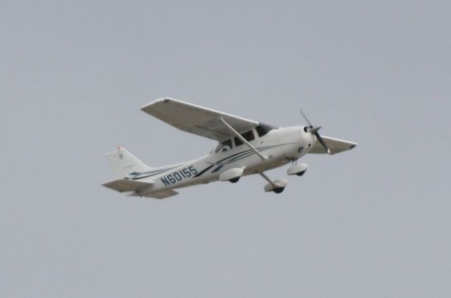 Cessna Skyhawk (N60155) - N60155 departs Runway 14 at Sarasota-Bradenton International Airport