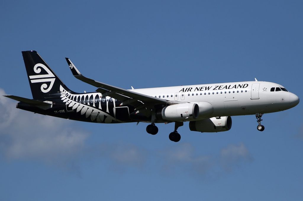 Airbus A320 (ZK-OXE) - on 27 September 2018