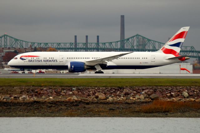 Boeing 787-9 Dreamliner (G-ZBKA) - Speedbird 29 Golf on departure roll on 22R