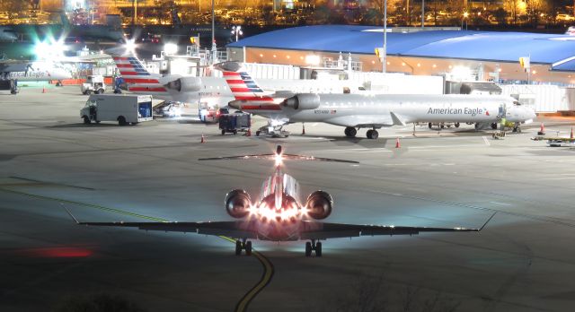 Canadair Regional Jet CRJ-200 — - Taken from the hourly deck Jan. 16, 2016