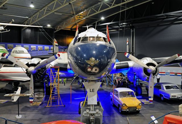 N749NL — - Lockheed L-749 Constellation on display at the Aviodrome Museum.