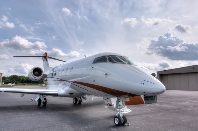 Bombardier Challenger 300 (N625EL) - Corporate Flight Managements new charter bird on the ramp in Smyrna, TN.