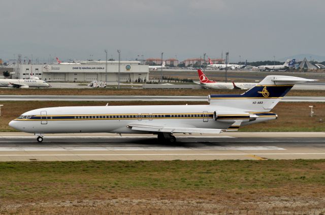 BOEING 727-200 (HZ-AB3) - AL-ANWA AVIATION HZ-AB3 departure Rwy35L LTBA