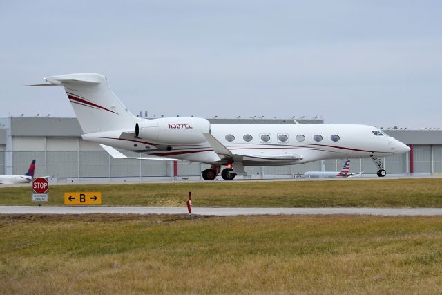 Gulfstream Aerospace Gulfstream G500 (N307EL) - 12-11-22