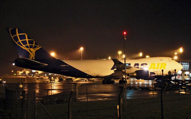 Boeing 747-400 (N499MC) - atlas air b747-4f n499mc on stand at shannon this evening 26/11/15.