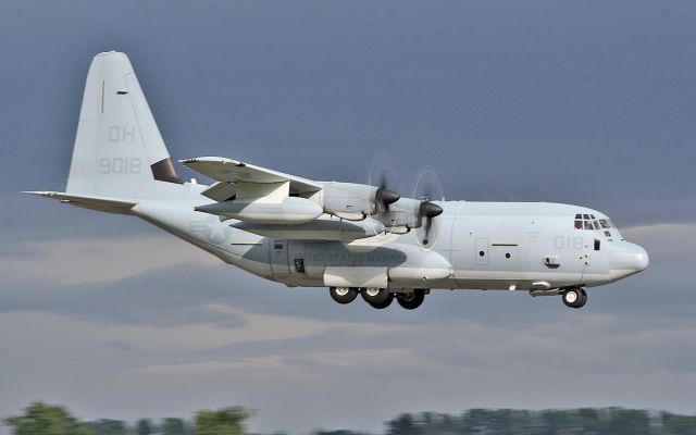 Lockheed C-130 Hercules (16-9018) - "ranger71" usm kc-130j 169018 about to land at shannon this evening 14/6/17.