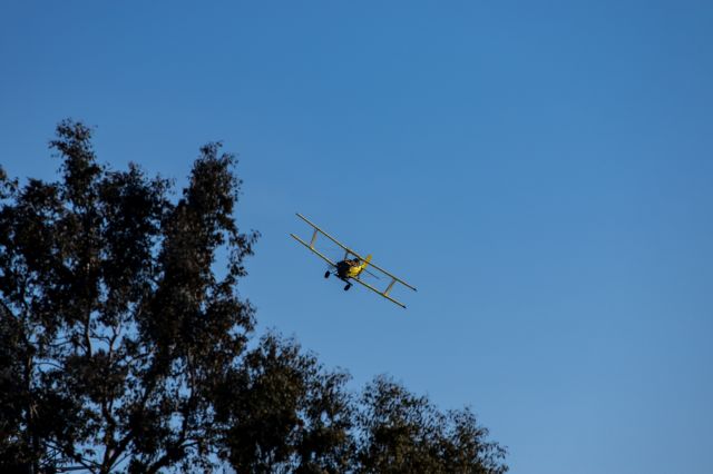 Grumman Super Ag-Cat (N8494K) - Super Ag Cat making his turn after spraying a field.