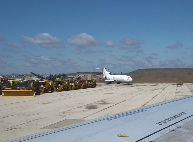 Boeing 727-100 — - Crash training site at O'Hare