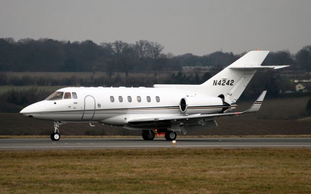 Hawker 800 (N4242) - 20-Feb-09